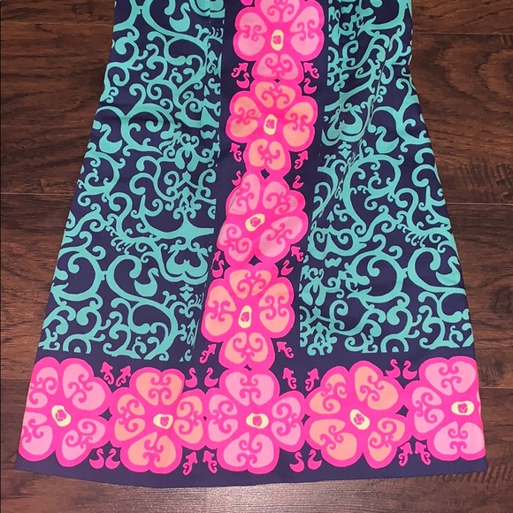 Lilly Pulitzer Fountain Hopping Delia Shift Dress - Picture 2 of 5